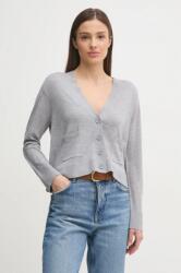 United Colors of Benetton gyapjú kardigán - szürke L - answear - 23 290 Ft