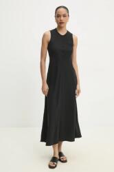 ANSWEAR ruha fekete, maxi, egyenes - fekete L - answear - 34 990 Ft