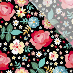 Takoy Enyhén elasztikus műselyem / silky anyag spanyol hímzés utánzat