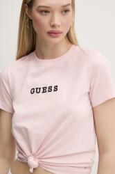 Guess Jeans t-shirt női, rózsaszín, W5RI54 J1314 - rózsaszín L