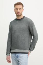 Giorgio Armani pamut pulóver férfi, zöld, XM000183 AF11960 - zöld L