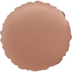 Folat Egyszínű kerek fólia lufi 18" 45cm Matt púder (LUFI659231)