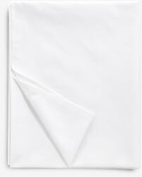 Goldea cearceaf de pat din bumbac prelată - alb 220 x 260 cm