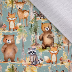 Takoy Tavaszi softshell prémium erdei állatok kalandjai sötét menta