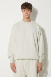 Awake NY pamut melegítőfelső Awake Crewneck szürke, férfi, nyomott mintás, SP24-CN002 - szürke XL