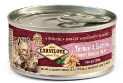 CARNILOVE Cat Kitten Turkey & Salmon Can- Pulyka és Lazac Hússal Konzerv 100g (LPHT-CL100559)