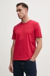 Pepe Jeans pamut póló Jacko piros, férfi, sima, PM508664 - piros XL