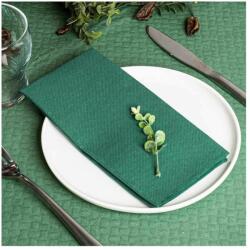 Mapelor Textúrált szalvéta "sötétzöld" 40x40 cm 1/8 hajtás 50 lap/csomag - Mapelor