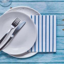 Mapelor Textúrált szalvéta "Tengeri csomók"40x40 cm 50 lap/csomag - Mapelor