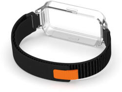 Nubo Xiaomi Smart Band 9 Active tépőzáras szövet szíj védőkerettel