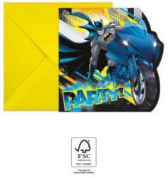  Batman Rogue Rage party meghívó 6 db-os FSC