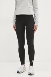 PUMA legging fekete, női, nyomott mintás, 682426 - fekete L