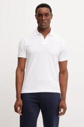 EA7 Emporio Armani poló fehér, férfi, nyomott mintás, PJVQZ. 8NPF14 - fehér XL