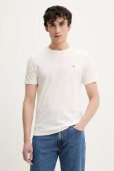 Tommy Jeans pamut póló 2 db bézs, sima, DM0DM20687 - bézs XXL