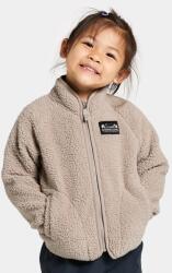 Didriksons gyerek gyapjú pulóver GIBBS KIDS FULLZIP bézs, sima, 505577 - bézs 130