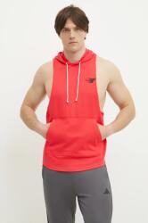 Under Armour edzős pulóver Project Rock rózsaszín, sima, kapucnis, 1389947 - rózsaszín XL