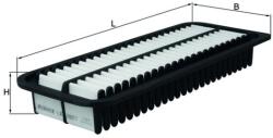 MAHLE Filtru aer MAHLE LX 2027 (LX 2027) - automobilus