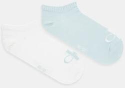 Calvin Klein Jeans zokni 2 pár türkiz, női, 701228815 - türkiz 39/42