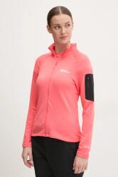 Jack Wolfskin sportos pulóver Prelight narancssárga, nyomott mintás, A63790 - narancssárga S