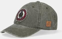 Aeronautica Militare pamut baseball sapka zöld, nyomott mintás, HA1211CT2476 - zöld Univerzális méret