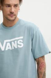 Vans pamut póló szürke, férfi, nyomott mintás, VN000GGGCFL1 - szürke M