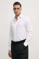 Tommy Hilfiger ing férfi, olasz galléros, fehér, slim, MW0MW38738 - fehér XL