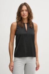 Calvin Klein felső fekete, női, sima, K20K208190 - fekete 36