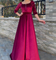 Ie traditionala Rochie eleganta din catifea Ecaterina 2