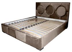 Spectral Mobila Pat tapitat Gold Cerc 180 x 200 M20