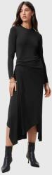AllSaints ruha RIVI fekete, midi, testhezálló, W007DC - fekete 34