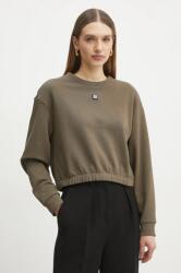 Giorgio Armani felső barna, női, sima, XW000086 AF10172 - zöld L