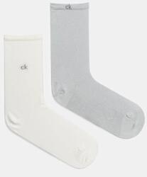 Calvin Klein zokni 2 pár szürke, női, 701231377 - szürke Univerzális méret