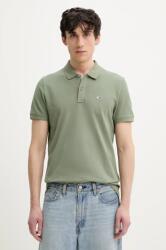 Tommy Jeans pamut póló zöld, férfi, sima, DM0DM20676 - zöld L - answear - 27 990 Ft