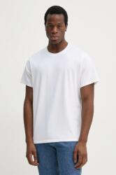 Levi's pamut póló THE ESSENTIAL TEE fehér, férfi, sima, A3328 - fehér M