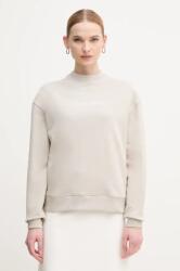 Calvin Klein pamut melegítőfelső bézs, női, nyomott mintás, K20K205450 - bézs S