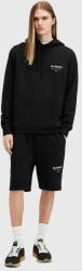 AllSaints pamut rövidnadrág UNDRGRND SWEATSHORT fekete, M002TC - fekete XXL