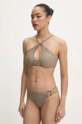Answear Lab bikini felső bézs, enyhén merevített kosaras - bézs XL - answear - 9 990 Ft