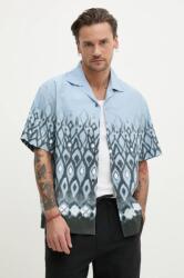 HUGO BOSS pamut ing férfi, relaxed, 50539218 - kék L