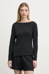 Abercrombie & Fitch felső fekete, női, sima, KI139-5210 - fekete S