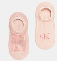 Calvin Klein Jeans zokni 2 pár narancssárga, női, 701231402 - narancssárga Univerzális méret