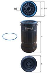 MAHLE filtru combustibil MAHLE CleanLine KC 624D (KC 624D)