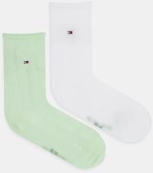 Tommy Hilfiger zokni 2 pár zöld, női, 701232610 - zöld 39/42