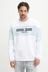 Guess Jeans felső fehér, férfi, mintás, M4BQ39 K9V31 - fehér M