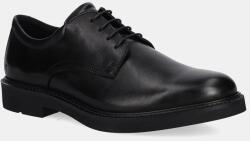Ecco bőr félcipő Metro London Derby fekete, férfi, 525604-01001 - fekete Férfi 42