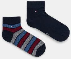 Tommy Hilfiger zokni 2 pár sötétkék, férfi, 701232936 - sötétkék 39/42