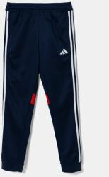 Adidas gyerek melegítőnadrág sötétkék, nyomott mintás, JD3062 - sötétkék 164