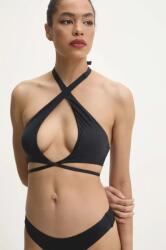 Answear Lab bikini felső fekete, enyhén merevített kosaras - fekete S - answear - 6 890 Ft
