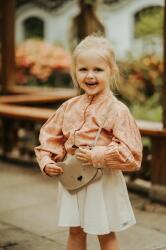 Donsje gyerek ing Mieke Blouse narancssárga, mintás, 4096900 - narancssárga 110