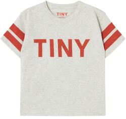 Tinycottons gyerek pamut póló STRIPES TINY TEE szürke, nyomott mintás, SS25-145 - szürke 116