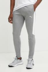 PUMA edzőnadrág teamEVOSTRIPE szürke, mintás, 659948 - szürke L